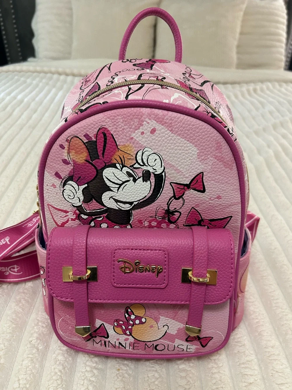 Disney Minnie Mouse Pink Mini Backpack